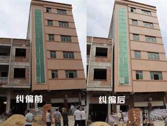 吕梁孝义倾斜纠正