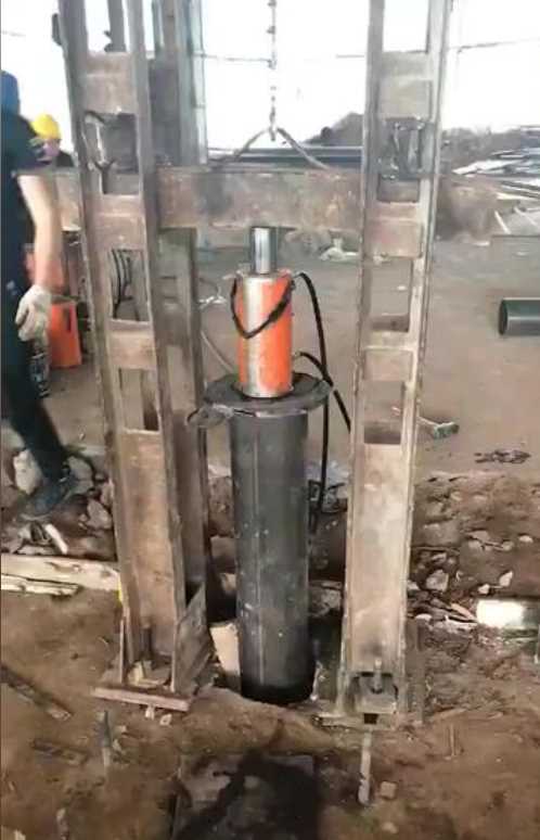 吕梁孝义钢管桩加固